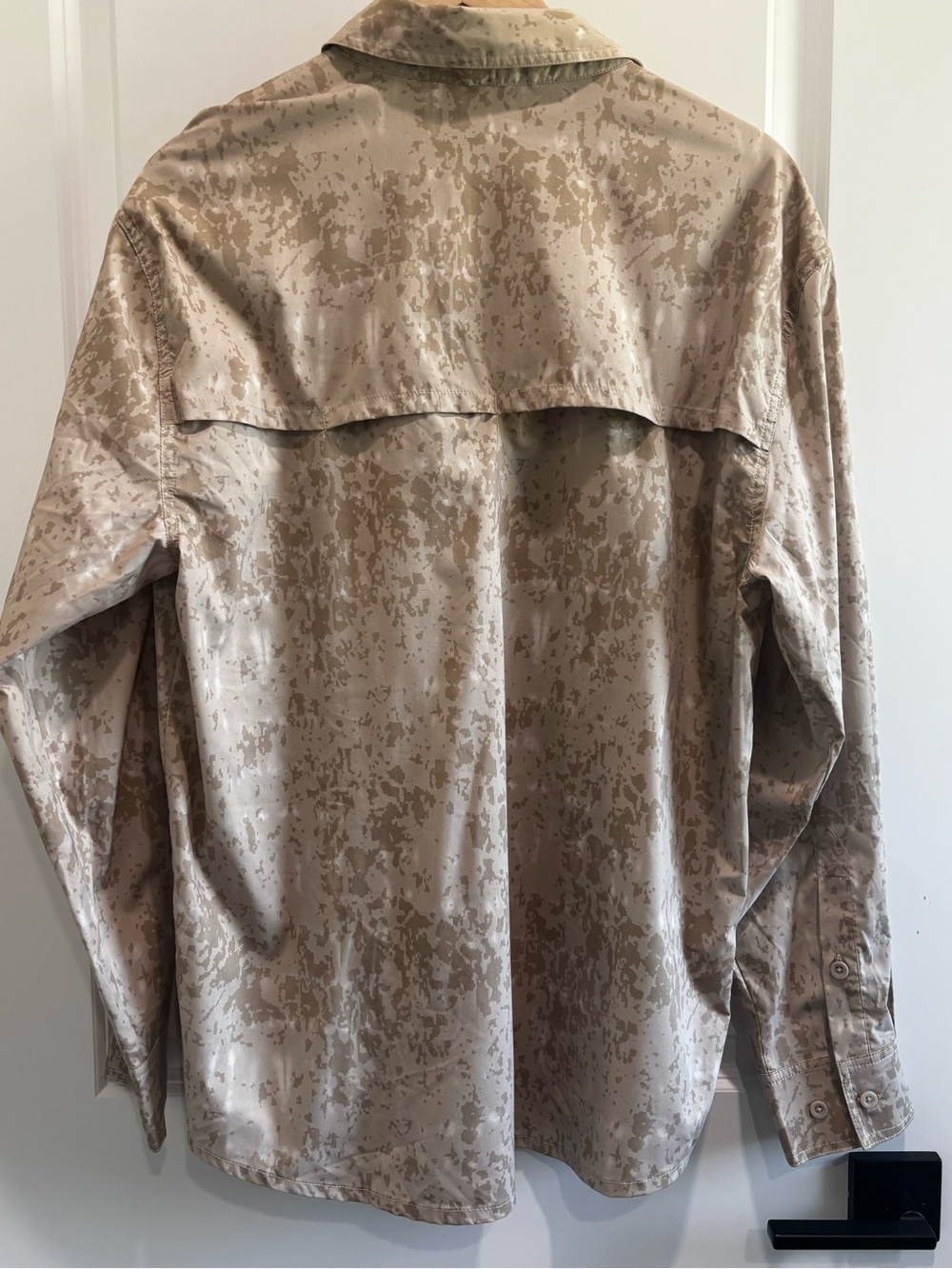 Reel Legends Light Tan Performance Mesh Jacket - Picture 4 of 5